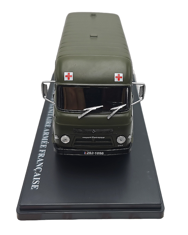 Renault Saviem SG 2 E 4x4, Ambulancia del Ejército Francés, 1:43, Hachette 