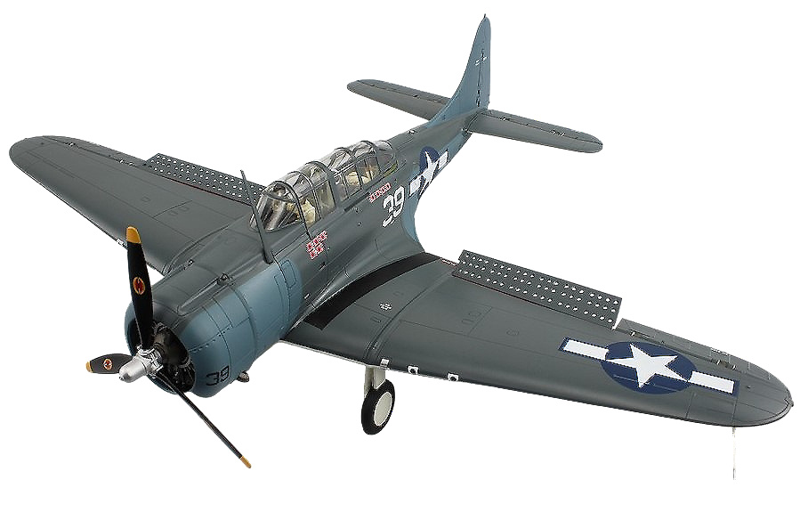 SBD-2 Dauntless, Lt. Cook Cleland, Philippine, 1944, 1:32, Hobby Master 