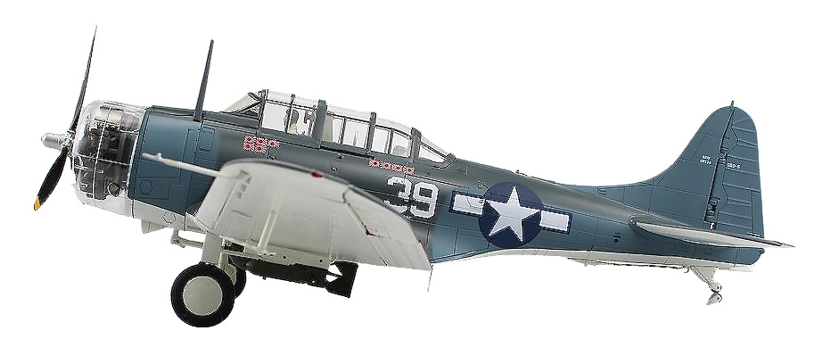 SBD-2 Dauntless, Lt. Cook Cleland, Philippine, 1944, 1:32, Hobby Master 