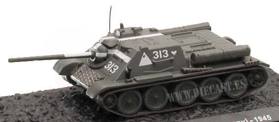 SU-85, 13th Polish Artillery Regiment, Berlin 1945, 1:72, Altaya 