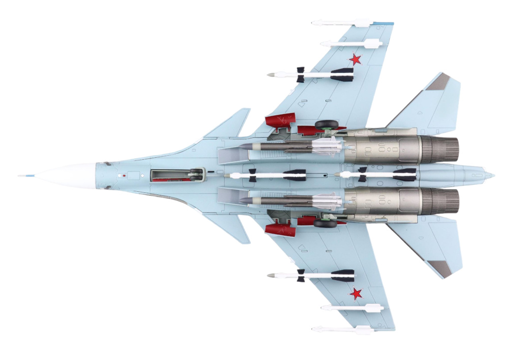 SU30SM Flanker H Blue 45, 22 GvIAP, 11º Escuadrón de Fuerza Aérea de Defensa, Rusia, 2020, 1:72, Hobby Master 