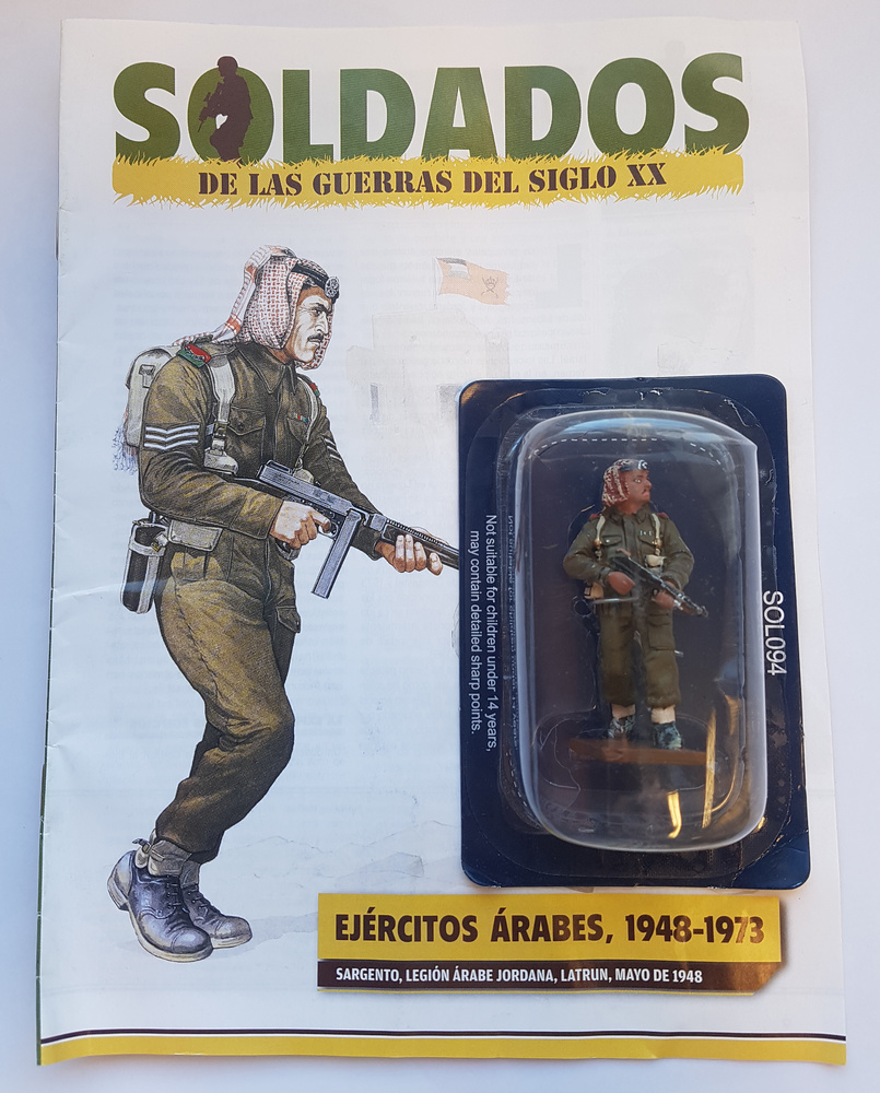 Sargento de la Legión Árabe Jordana, Latrun, Mayo, 1948, 1:30, Del Prado 