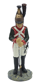 Sargento del 25 Regimiento de Dragones, 1810, 1:32, Eaglemoss 