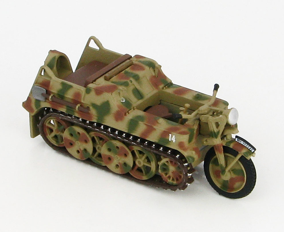 Sd.Kfz. 2 Kettenkrad, 1st Gebirgs Division (1.ª División de Montaña), Unión Soviética, 1942, 148, Hobby Master 