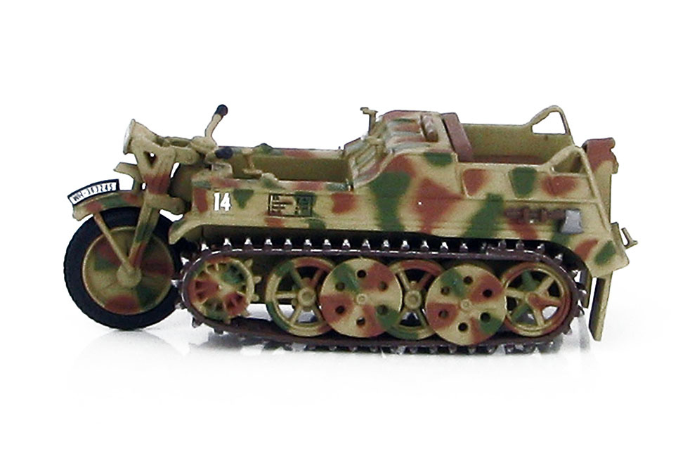 Sd.Kfz. 2 Kettenkrad, 1st Gebirgs Division (1.ª División de Montaña), Unión Soviética, 1942, 148, Hobby Master 