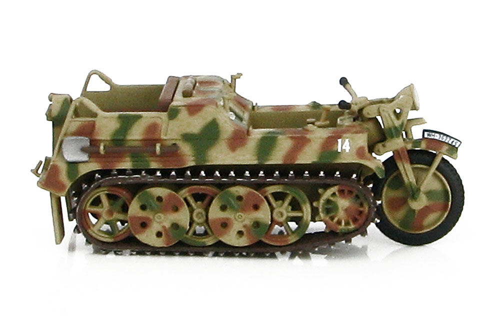 Sd.Kfz. 2 Kettenkrad, 1st Gebirgs Division (1.ª División de Montaña), Unión Soviética, 1942, 148, Hobby Master 