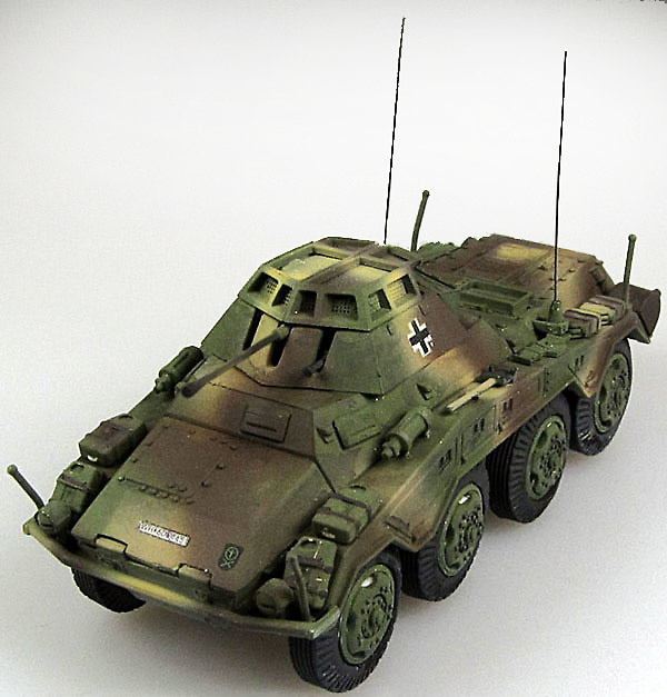 Sd.Kfz.234/1 Puma, 4.Panzer Div., Danzig 1945, 1:72, Panzerstahl 