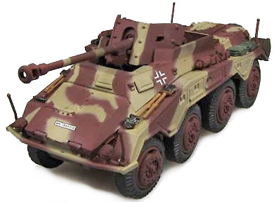 Sd.Kfz.234/4 Pakwagen, unidad no identificada, Frente del Oeste, 1:72, Panzerstahl 