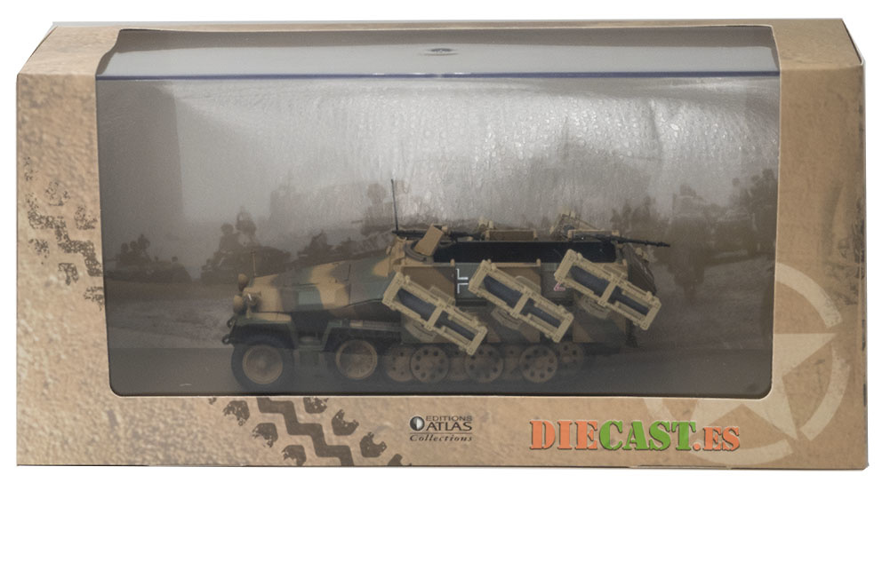 Sd.Kfz.251/1 Ausf.C Wurfrahmen, 1943, 1:43, Atlas 