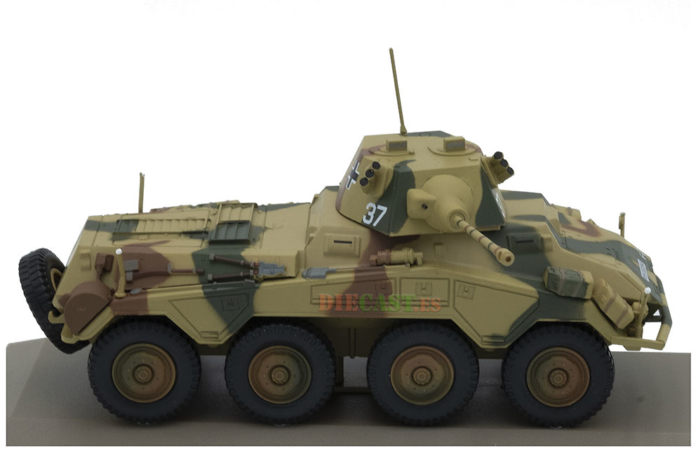 SdKfz 234/2 Puma, Alemania, Segunda Guerra Mundial, 1:43, Atlas 