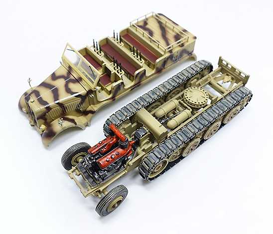 Semioruga Sd.Kfz.8 DB10 Gepanzerte 12T, 1:72, PMA 