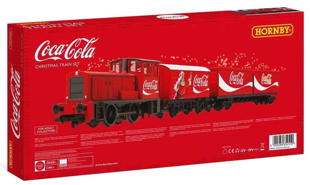 Set Tren Eléctrico Navidad de Coca-Cola, Hornby 