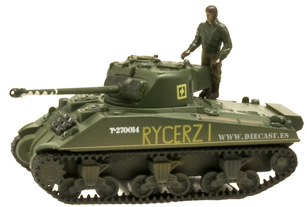 Sherman Firefly, Polish 1st Armoured Division, 1:72, Aoshima 