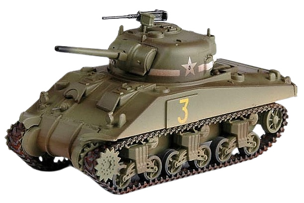 Sherman M4, 1st Armored Division, #3, 1:72, Easy Model 