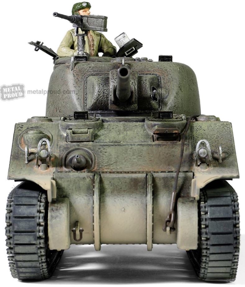 Sherman M4 (75) 753 ° Batallón de Tanques, Gustav Line, Italia 1944, 1:32, Forces of Valor 