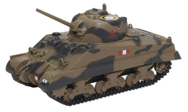 Sherman Tank, Mk III Royal Scots Greys, Italia, 1943, 1:76, Oxford 