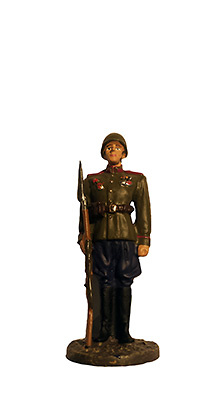 Soldado de Infantería del Ejército Rojo, Ejército Soviético, 1945, 1:32, Eaglemoss 