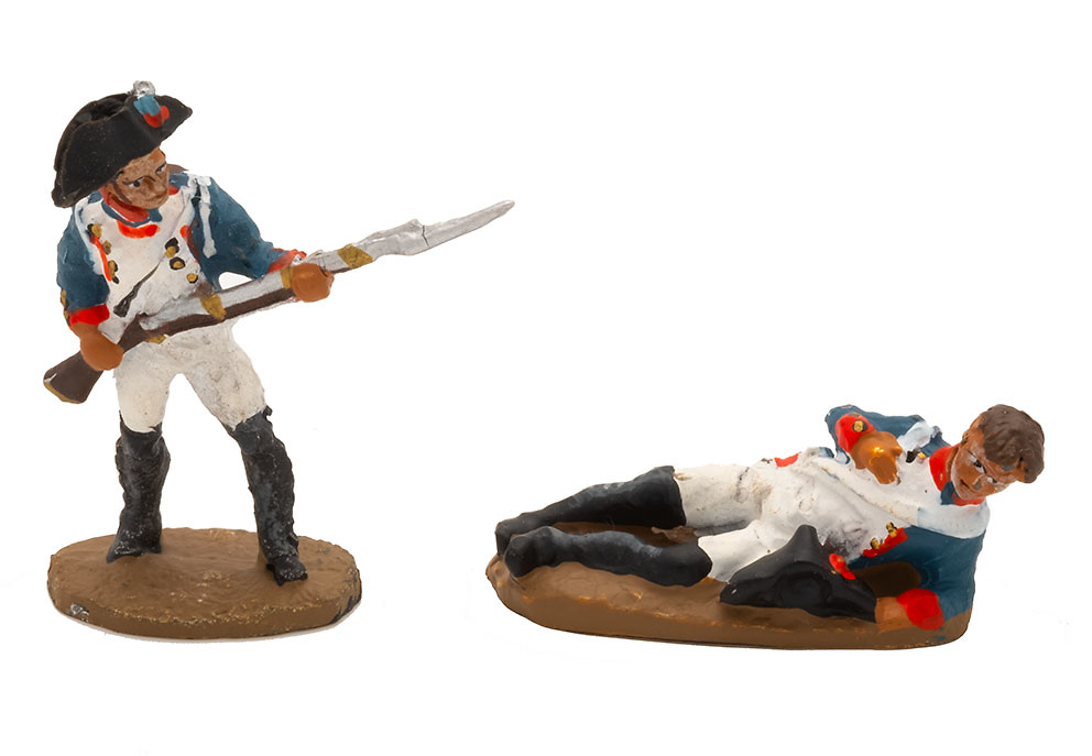 Soldados de infantería, batalla de Austerlitz, 1:60, Del Prado 