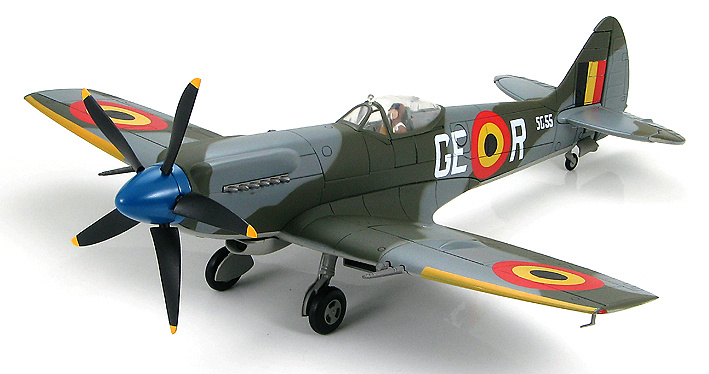 Spitfire F.XIV SG55, 349th Sqn., Belgian Air Force, 1:48, Hobby Master 