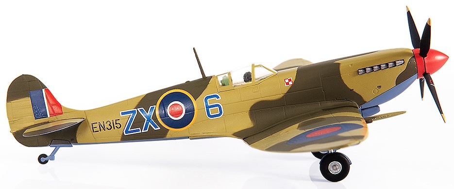 Spitfire MK IXc, Stanislav Skalsk, RAF, Norte de África, 1943, 1:72, JC Wings 