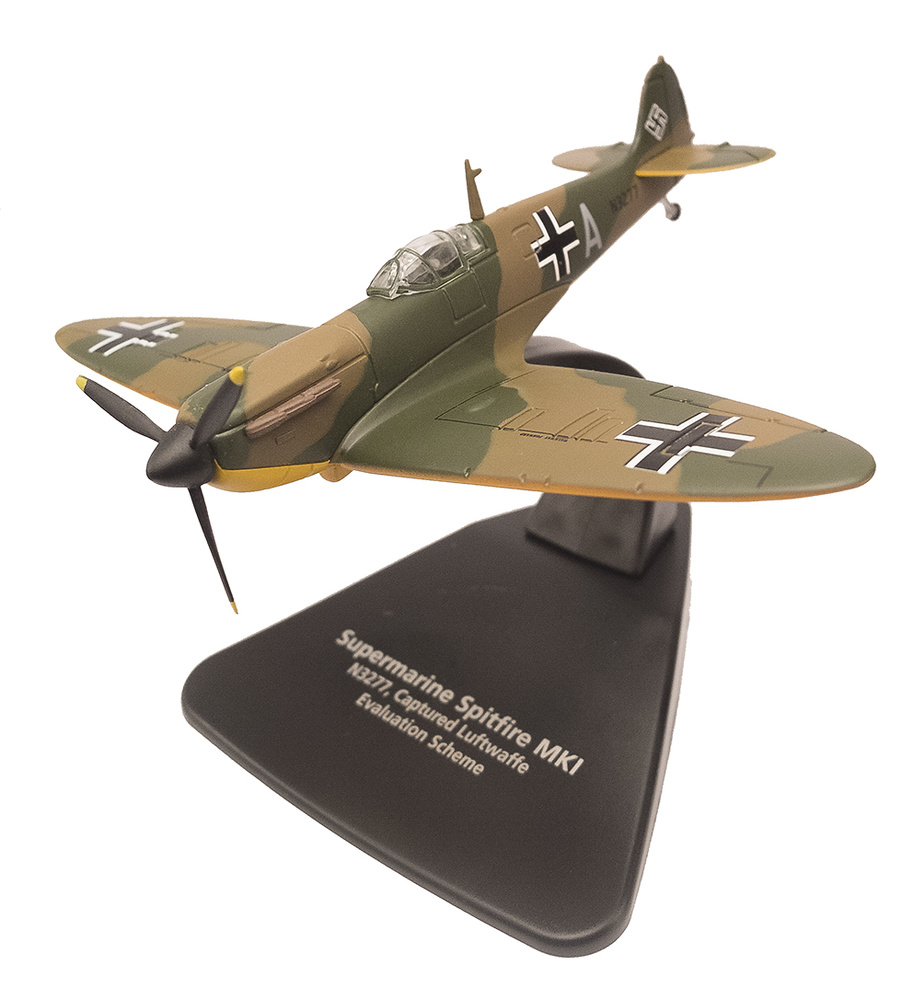 Spitfire MKI N3277 capturado por la Luftwaffe, Alemania, 1940, 1:72, Oxford 