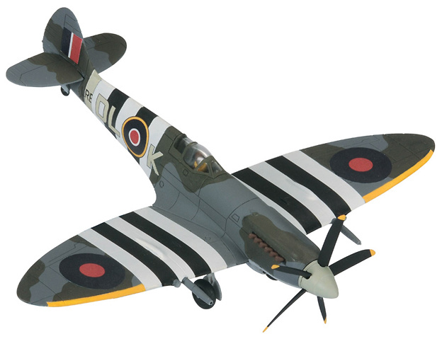 Spitfire Mk XIV - 91 Sqn RAF, Flt. Lt. H. D. Johnson, West Malling, July 1944, 1:72, Corgi 