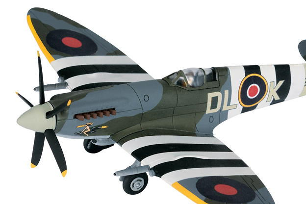 Spitfire Mk XIV - 91 Sqn RAF, Flt. Lt. H. D. Johnson, West Malling, July 1944, 1:72, Corgi 