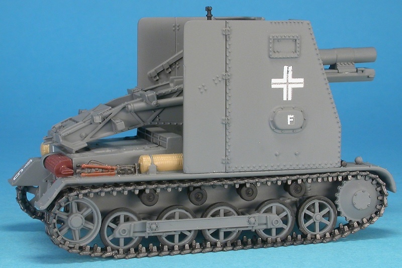 Sturmpanzer I 15 cm sIG 33 (Sf) auf Panzerkampfwagen I Ausf B, 1st Pz. Div. Francia, Junio, 1940, 1:48, Gasoline 