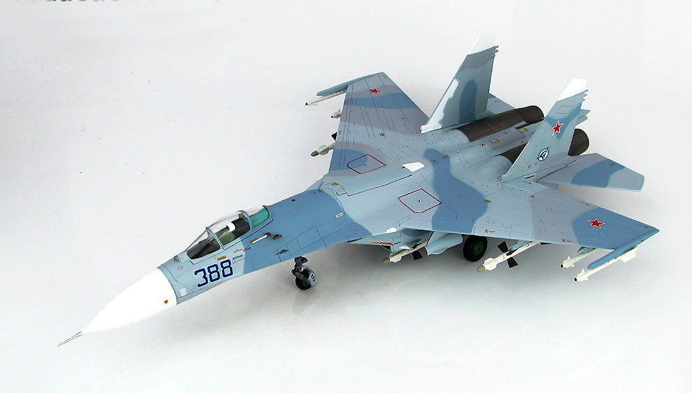 Su-27 Flanker B B388, Paris le Bourget, 1989, 1:72, Hobby Master 