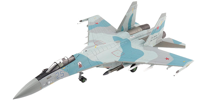 Su-35S Flanker E Blue 25, 22nd IAP, 303rd DPVO, 11th Air Army, VKS (Fuerzas aeroespaciales rusas), 1:72, Hobby Master 