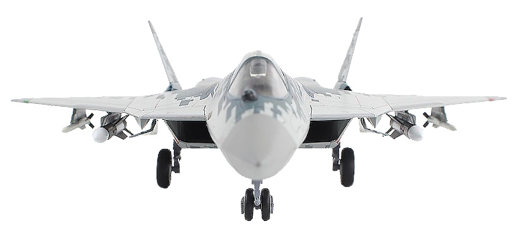 Su-57 Felon, Fuerza Aérea Rusa, Azul 01, Rusia, 2019, 1:72, Hobby Master 