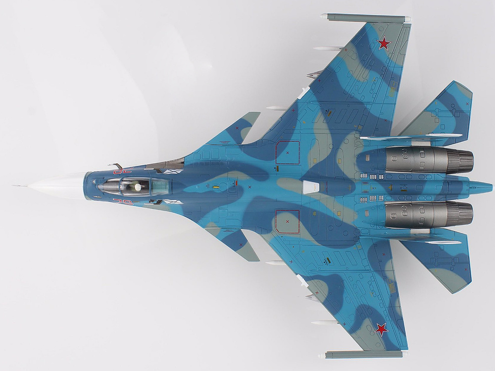 Su33 Flanker D Bort 78, 1.er escuadrón de aviación, Armada rusa, Siria, 2016, 1:72, Hobby Master 