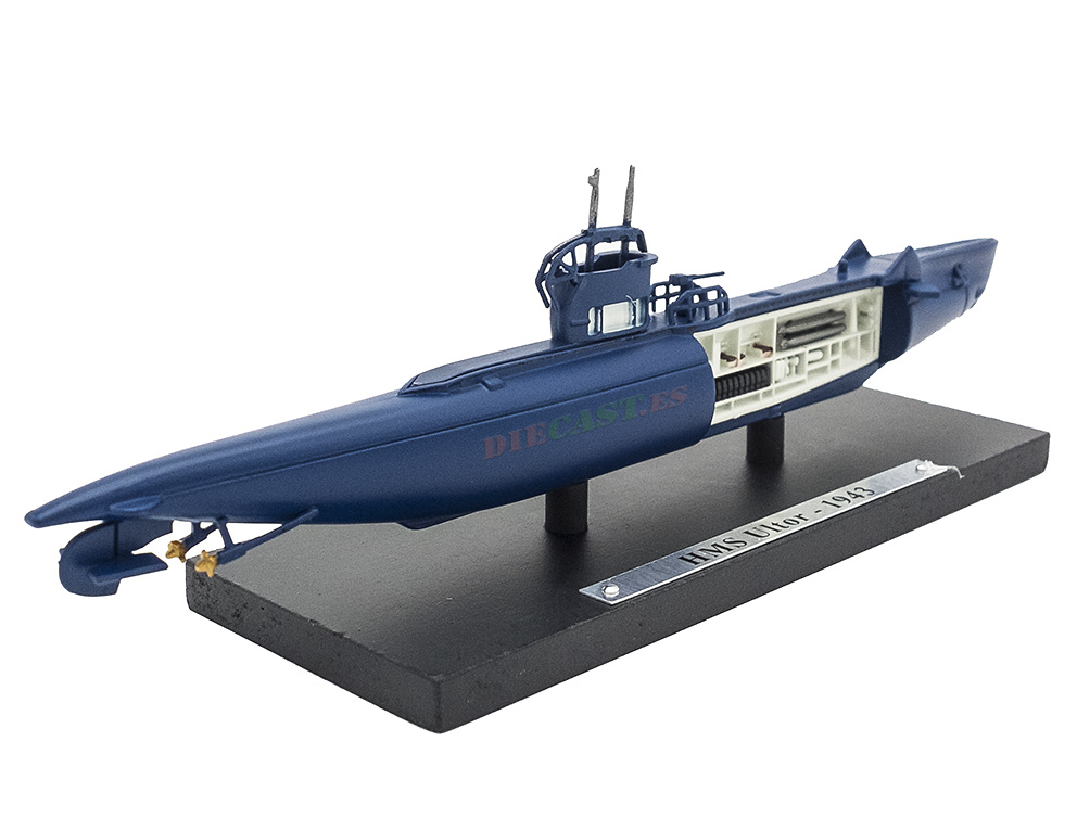 Submarino HMS Ultor, Gran Bretaña, Segunda Guerra Mundial, 1:350, Editions Atlas 