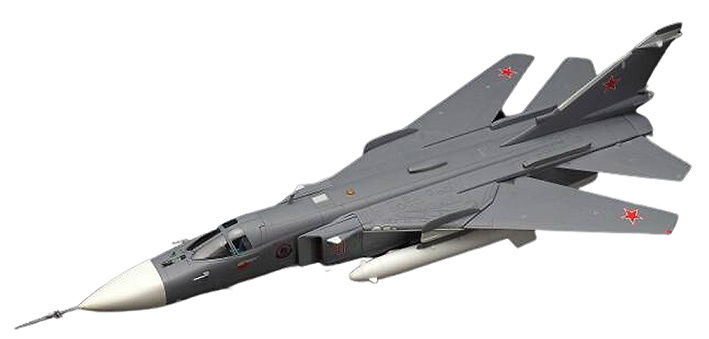 Sukhoi Su-24M Fencer-D, Fuerza Aérea Rusa, Red 41, Rusia, 1:72, Calibre Wings 