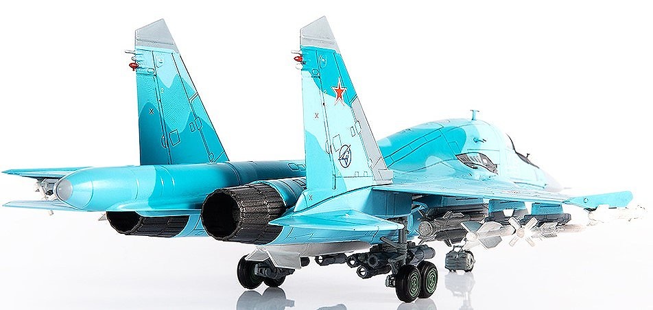 Sukhoi Su-34 Fullback, Fuerza Aérea Rusa, Ramenskoye, 2011, 1:72, JC Wings, 1:72, JC Wings 