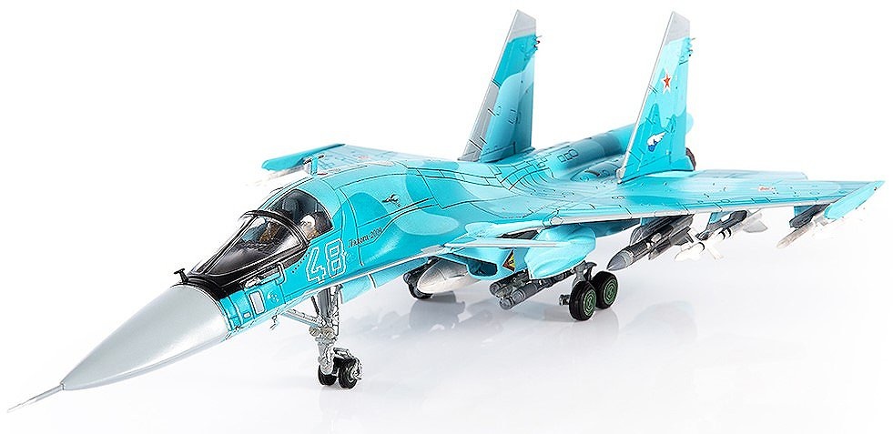 Sukhoi Su-34 Fullback, Fuerza Aérea Rusa, Ramenskoye, 2011, 1:72, JC Wings, 1:72, JC Wings 