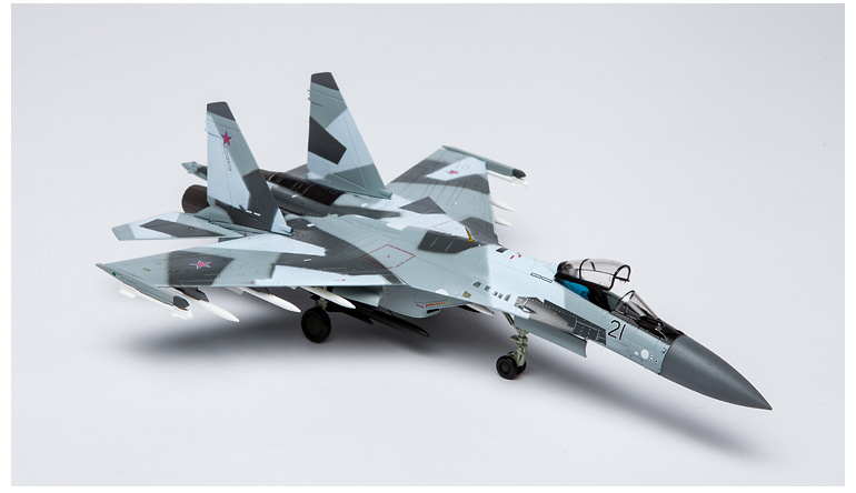 Sukhoi Su-35, Fuerza Aérea Rusa, Esquema de Camuflaje, 1:72, Air Force One 