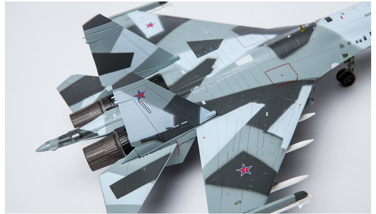 Sukhoi Su-35, Fuerza Aérea Rusa, Esquema de Camuflaje, 1:72, Air Force One 