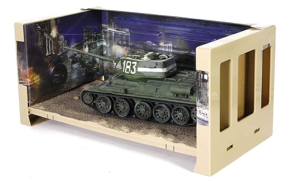 T-34/85, Tanque Medido Soviético, 1944, con 1 figura, 1:32, Forces of Valor 