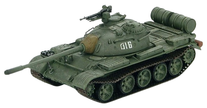 T-55A MBT, Ejército Norcoreano, años 70, 1:72, Hobby Master 