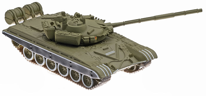 T-72, tanque soviético, 1973, 1:72, DeAgostini 