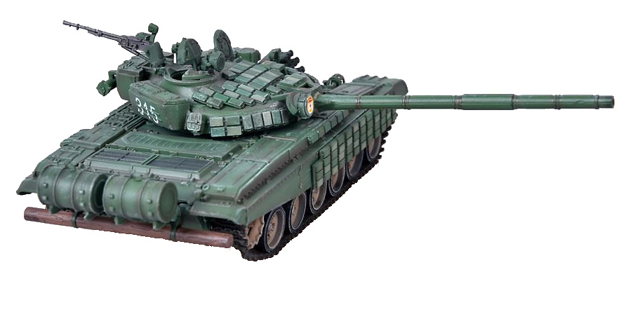 T-72B con Blindaje Reactivo Activo (ERA), 2010, 1:72, Modelcollect 