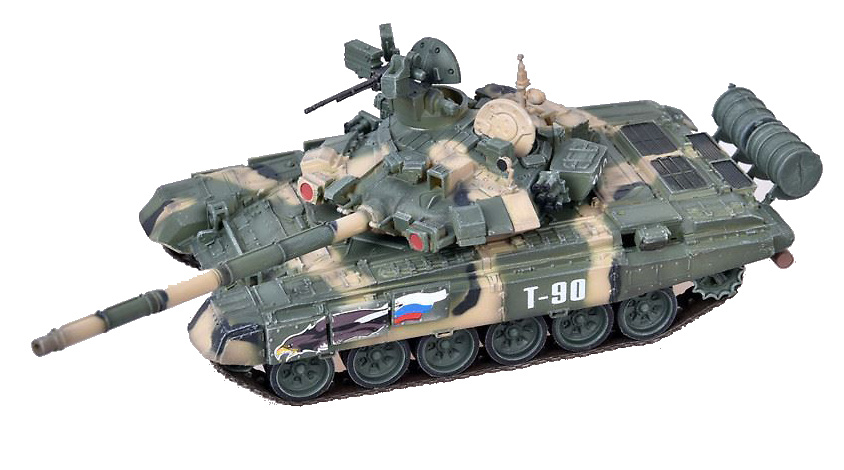 T-90 main battle tank, 38 Instituto de Investigación Científica y Pruebas Militares en Kubinka, 1:72, Modelcollect 