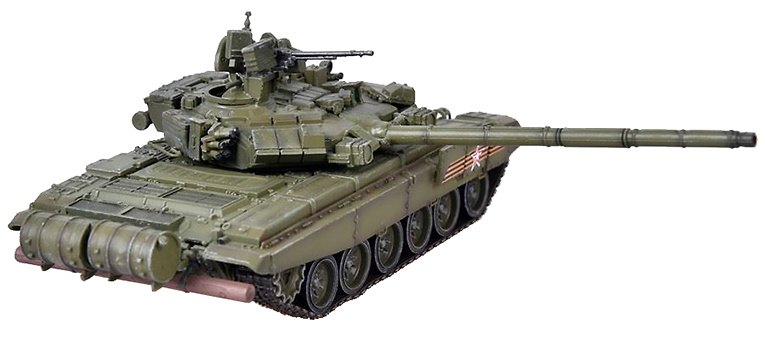 T-90A MBT, Desfile del Día de la Victoria en la Plaza Roja de Moscú, 9 de Mayo de 2015, 1:72, Modelcollect 