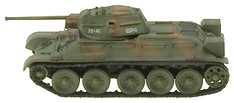 T34/76, Russian Army, 1942, 1:72, Easy Model 