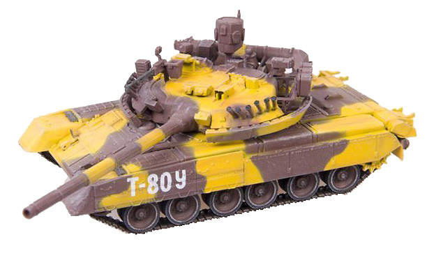 T80UM1, Ejército Ruso, Exhicbiión de Tecnología Militar VTTV de Omsk, 2009, 1:72, Modelcollect 