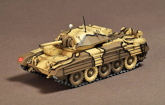 Tanque Crusader del Reino Unido MK.VIa Séptima División del Ejército, África del Norte 1944, 1:72, War Master 