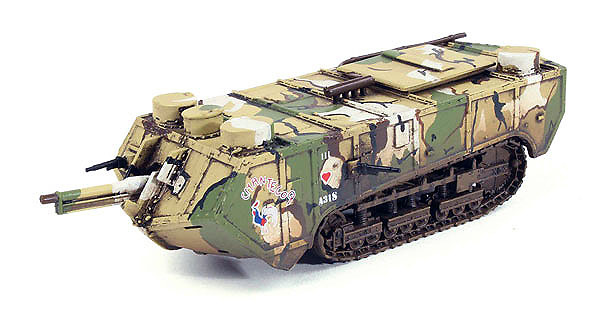 Tanque Saint-Chamond, Ejército Francés, #AS31 Chantecoq, Francia, 1917, 1/72, Wings of the Great War 