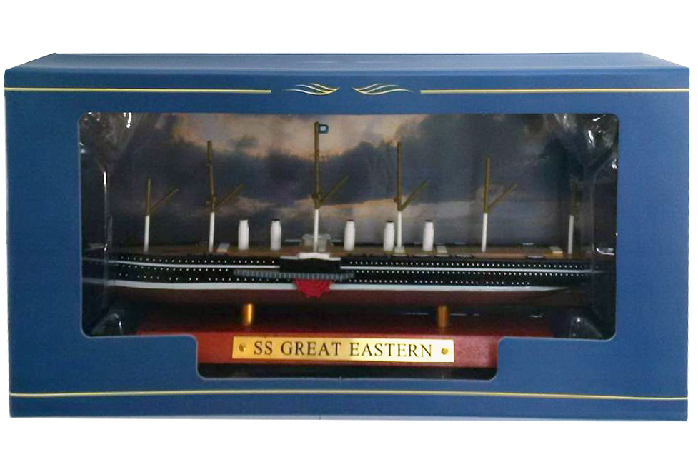 Transatlántico Great Eastern, Gran Bretaña, 1860, 1:1250, Atlas 