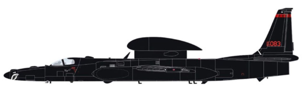 U-2S Dragon Lady, USAF, 801083, RAF Fairford, Inglaterra, 2021, 1:72, Hobby Master 